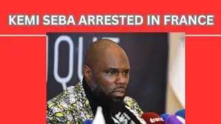 BREAKING: Kemi Seba Activist  And Adiviser To General Tchiani Has Been Arrested In France #africa