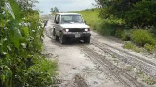 The Greatest Mitsubishi Mk1 Pajero Video EVER Made!!!!!! Mud! Water! Stuck!!