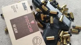 Munição Fiocchi Black Mamba FMJTC 135gr .40 S&W