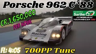 GT7|Porsche 962 C &lsquo;88|Le Mans 700pp Build|1.48(Requested)