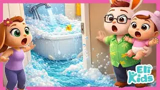 Baby's Bubble Bath Time | Fun Nursery Rhymes | Eli Kids