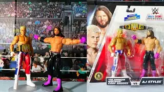 Cody Rhodes & AJ Styles WWE Main Events 2 Pack 22 Unboxing