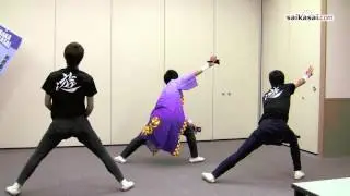 おぼえて踊ろう！彩夏祭総踊り1/12　1番目の踊り（カウント）