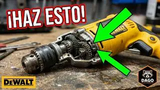 Mi Taladro No Realiza Cambio De Marcha Como Repararlo? Que sucede Con Sus Engranes? DeWalt DW505