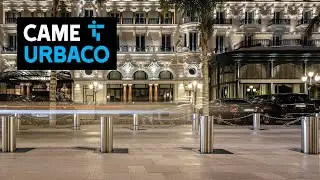 Place du Casino in Montecarlo made secure by CAME Urbaco