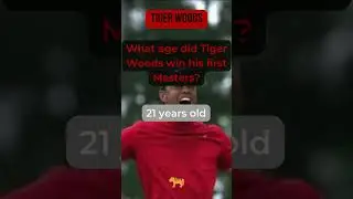 Tiger Woods Facts! #tigerwoods 🏌️&zwj;♂️🐅#golflegends   🏆#golficon  ⛳#pga  #golfchampion