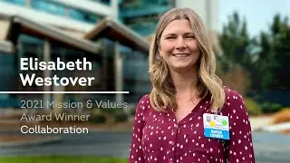 PeaceHealth 2021 Mission & Values Winner for Collaboration: Elisabeth Westover