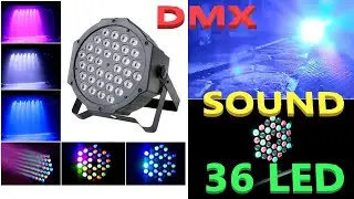 KOLOROFON 36 LED RGB DMX STELAŻ REFLEKTOR , 36 LED Par Light