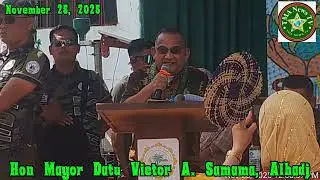 Honayor.Datu Victory T. Samama, Dulawan Datu Piang MFS! #tma  #tma2025 