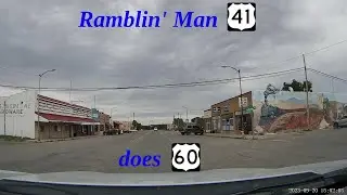 US Highway 60 and 70 in New Mexico - V12 - Abo Pass to Mountainair, NM