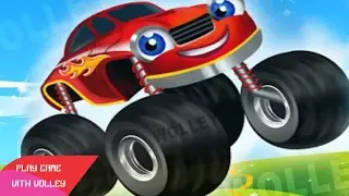 Play Game with Wolley - Monster Trucks Racing Vehicles for Children  - Best Game For Kids
