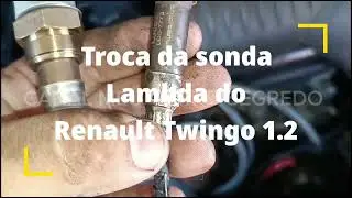 Replacing the lambda sensor on a Renault Twingo 1.2 / oxygen sensor