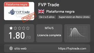 WIKIFX advierte sobre posible estafa de FVP TRADE. LINK EN LA DESCRIPCI&Oacute;N
