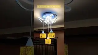 3 in 1 ELEGANT Jhumar #decor #jhumar #interiordesign #light #ledlights