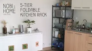 Nobi Home Unboxing | 5-Tier Foldable Kitchen Rack