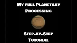My Completely FREE Planetary Processing Tutorial (Stabilising, Stacking, Sharpening)