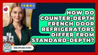 How Do Counter-depth French Door Refrigerators Differ From Standard-depth? - Home Appliance Report