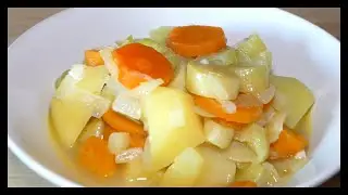 Purrusalda/Porrusalda guiso de puerros.