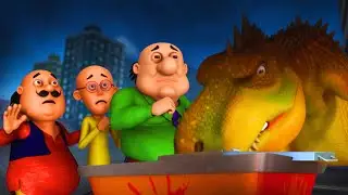 Motu Patlu Return from Dino World, Dinosaurs Come Along! | Motu Patlu - Dino Invasion
