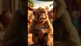 Indian Monkey talking Hindi