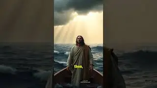 Jesus rebuked the wind and the raging waters, resulting that all was calm (Luke 8:24)