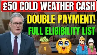 DWP Increases Cold Weather Payment to &pound;50 &ndash; See Who Qualifies