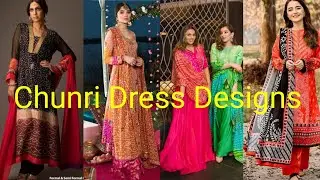 TRENDY CHUNRI DRESS DESIGNS|BANDHANI DRESSDESIGNS|JAIPURUI SUIT DESIGNS COTTON CHUNRI DRESS DESIGNS|