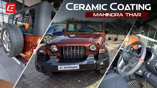 Mahindra Thar Protected by World's Best Ceramic Coating | CarEager Gurgaon
