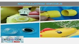 170cm Inflatable Sprinkler Splash Pad Play Mat Water Toys Swimming Pool Review