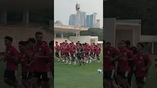 Keseruan latian timnas U23 jelang Sea Games...