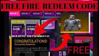 FFPL redeem code Today's||Day 1 FFPL redeem code|| How to use  Triple captain | FREE FIRE