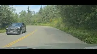 Anchorage Hillside drive... #anchorage #hillside 