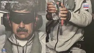 BREAKING: Trump Releases First Picture Of Maduro After Capture By US Forces