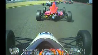 MSA Formula Ford 16.8.09 Silverstone International Race 2 Dan de Zille onboard by ShuntMonkey