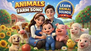 Farm Animals Song for Kids | Learn Animal Sounds | EI EI O | Lili Farm Song