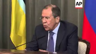 Russia FM accuses Ukraine of crudely violating Geneva accord
