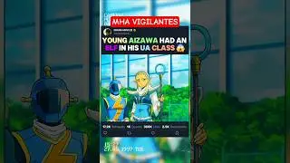 Le jeune Aizawa avait une elfe dans sa classe a UA | #myheroacademia #edit #amv #mha #bnha