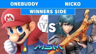 HAT 101 - onebuddy (Mario) Vs. Demise | Nicko (Byleth) Winners Side - Smash Ultimate