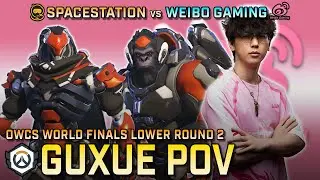 [ Guxue ] Winston GOAT | Weibo Gaming vs Spacestation | OWCS World Finals Lower Round 2