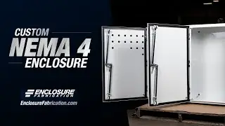 Custom NEMA 4 Enclosure by Enclosure Fabrication