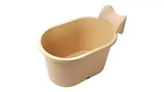 Julie's Small Portable Bathtub Durable Hot Soak