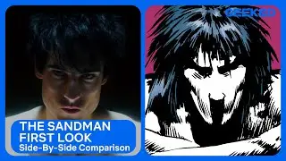 The Sandman First Look | Comic Side-by-Side Comparison | Netflix Geeked