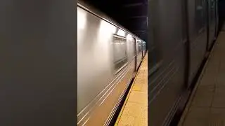 BMT Broadway Brooklyn Queens Bound R46 R68 R160A N Q R W trains at 28th Street