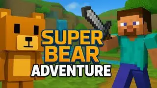 Многопользовательская игра The Hive в версии SBA для Minecraft: Super Bear Adventure. Прохождение.