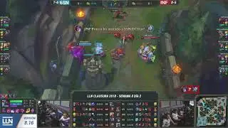 ZILEAN EN LLN. DOS VECES SEGUIDAS EN LA COPA LATINOAM&Eacute;RICA NORTE. 6SN VS INFINITY.