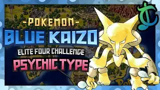 Can You Beat Pok&eacute;mon Blue Kaizo Using Only Psychic Type Pokemon?