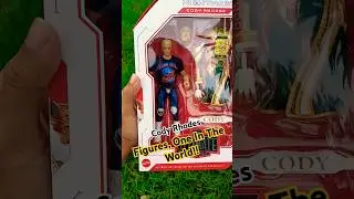 1 Of 1 CUSTOM CODY RHODES ULTIMATE EDITION WWE CHAMPION FIGURES! #wwefigures #wweelite #wwe