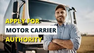 Apply For Motor Carrier Authority 🚚 💵 Start Your Application On The Electronic Licensing.