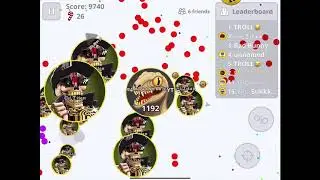 Agar.io mobile Just some chill game play