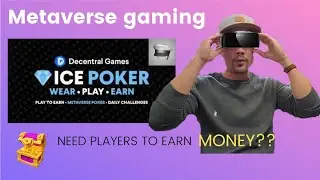 How to make $30 a day in Metaverse - Play to Earn games (playing Ice Poker Decentraland daily NFT)